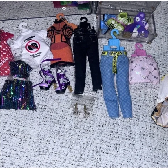 HUGE Rainbow High Doll Bundle with Dolls, Car And Closet Never Played With!